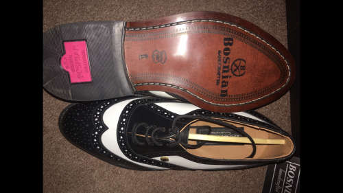 Bosnian Handcrafted Leather Shoes - Size 6